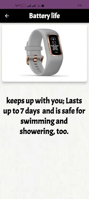Garmin vivosmart 4 guide Screenshot 2