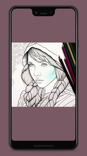 Wednesday Addams 2 Coloring Screenshot 3