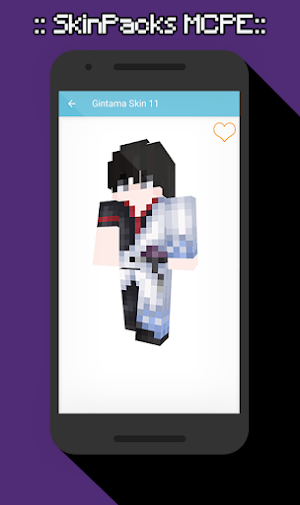 Skinpacks Gintama for Minecraf Screenshot 3