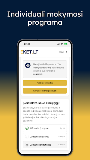 EKET Bilietai 2025 KET Testai Screenshot 3