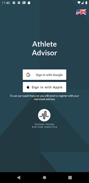 Athlete Advisor Screenshot 2