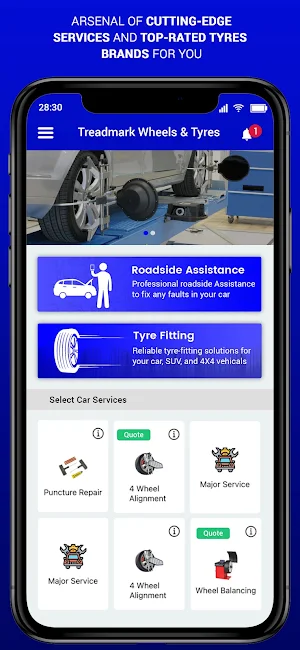 Treadmark Wheels & Tyres Screenshot 0