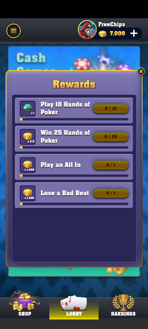 Axes Full Poker Screenshot 3