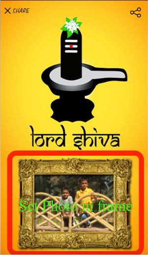Lord Shiv Selfie Frame Screenshot 2