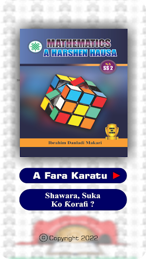 Mathematics In Hausa For SS2 Screenshot 0