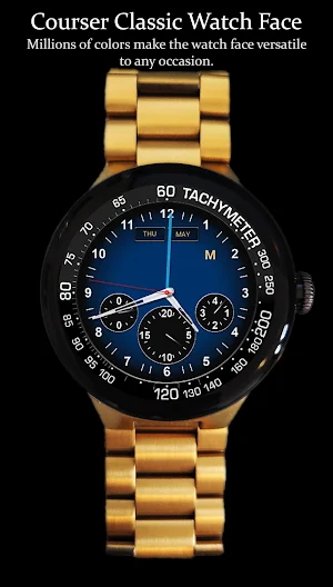 WFAM Courser Analog Watch Face Screenshot 3