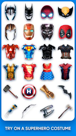 Superhero costume creator Screenshot 2