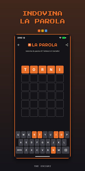 Tre Enigmi: Parole e Anagrammi Screenshot 1