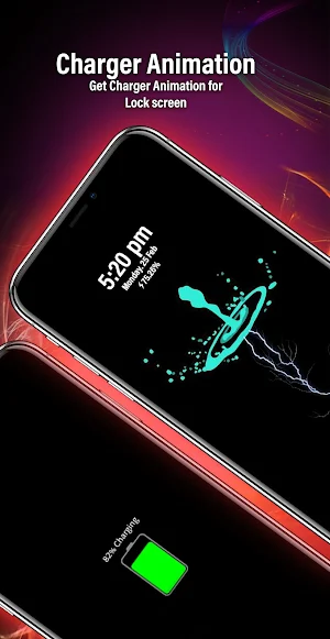 3D Battery Charging Animation Screenshot 2