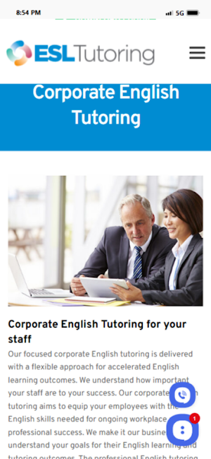 ESL Tutoring Services Screenshot 3