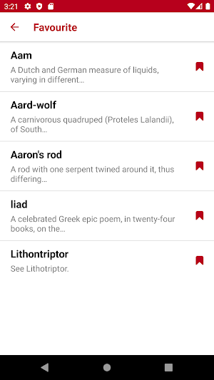 Dictionary Encyclopedia Screenshot 2