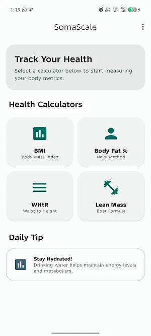 SomaScale: Body Analytics Screenshot 0