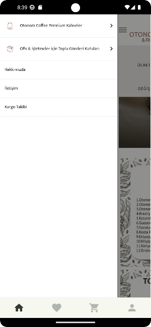 OTONOM COFFEE & ROASTING Screenshot 0