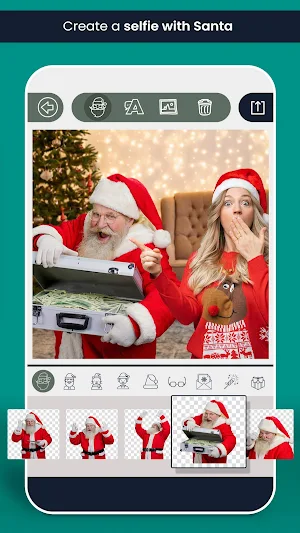 Your Selfie with Santa Claus Screenshot 3