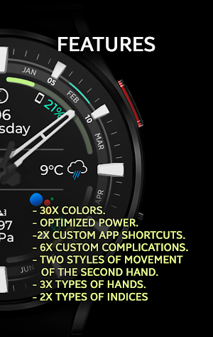 Chester Kinetic watch faces Screenshot 3
