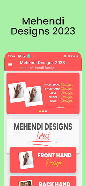 Mehndi Designs 2023 HD Screenshot 0