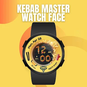 Kebab Master BBQ Watch Face Screenshot 2