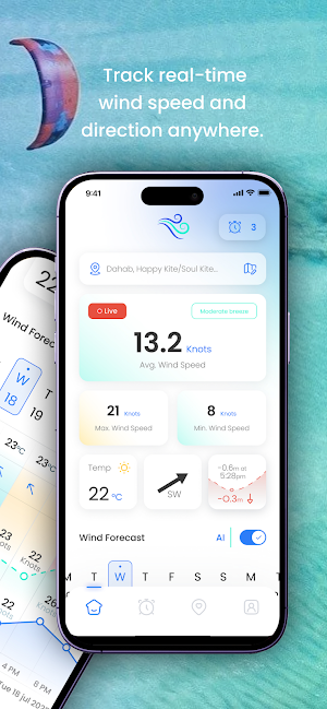 WindUp - Live Wind Alarm Screenshot 1
