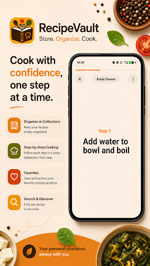 RecipeVault Screenshot 2