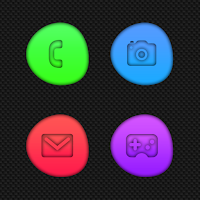 Pebbles Colors Icons