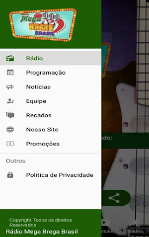 Rádio Mega Brega Brasil Screenshot 2