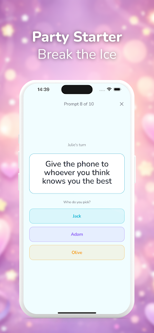 Pass the Phone - Party Game Screenshot 1