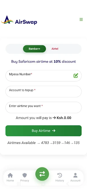AirSwap Screenshot 1