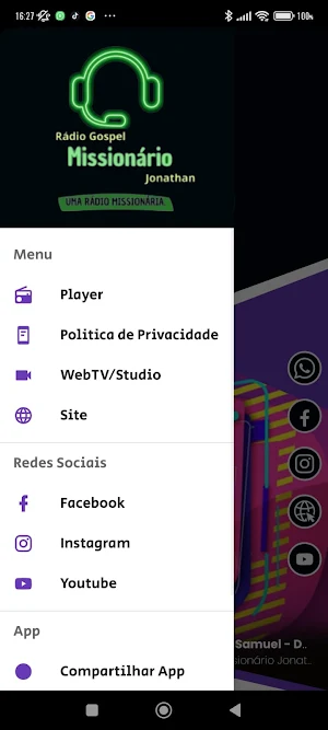Rádio Missionário Jonathan Screenshot 1
