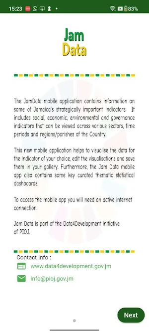 Jam Data Screenshot 1