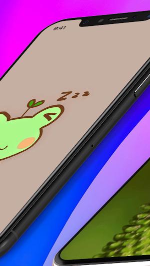 Frog Wallpaper Cute Screenshot 1
