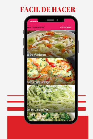 Recetas De Verduras fáciles Screenshot 1