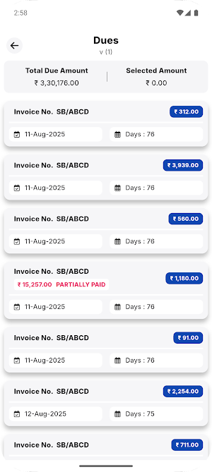 Malu Medicos Retail Order Screenshot 3