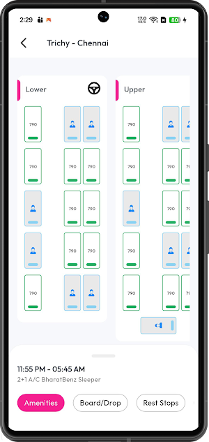 Parveen Travels Screenshot 2