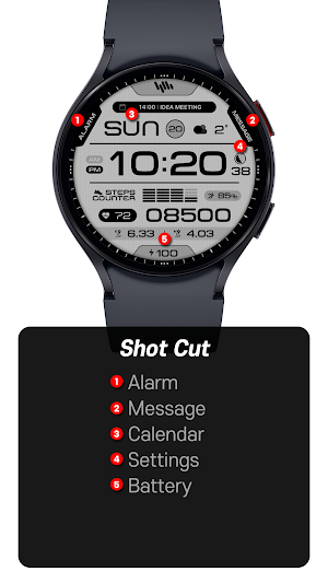 SamWatch Digital V Screenshot 2