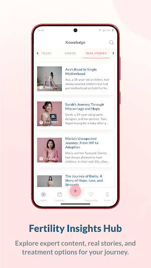 OEVEO: Your Fertility Guide Screenshot 1