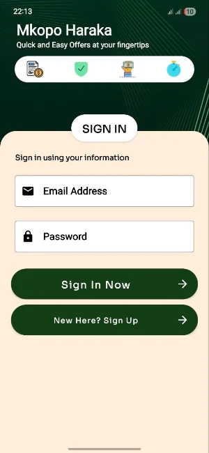 Mkopo Haraka Screenshot 0