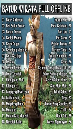 Lagu Bali Bagus Wirata Offline Screenshot 0