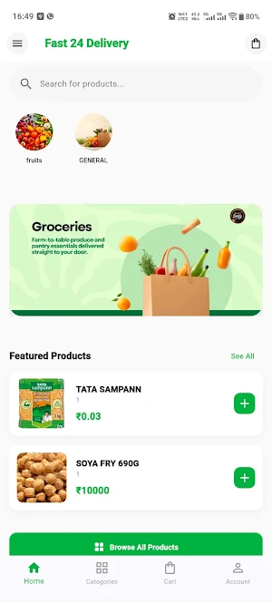 Fast 24 Delivery Screenshot 0