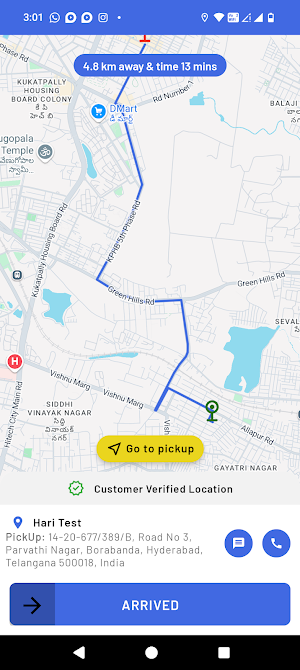 MyKwik Samurai - Captain App Screenshot 2