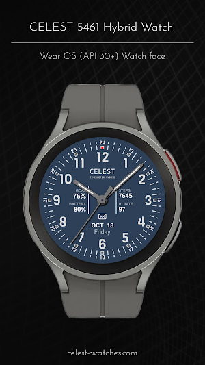 CELEST5461 Hybrid Watch Screenshot 1