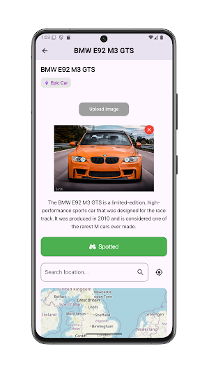 CarSpotter Screenshot 1