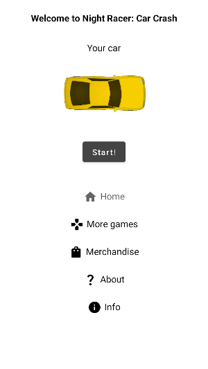 Night Racer: Car Crash Screenshot 0