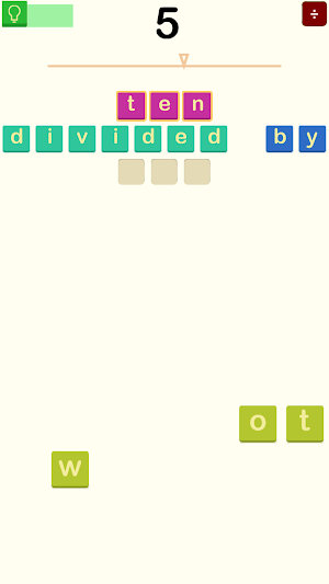 Nemters: puzzle of numbers and letters Screenshot 0