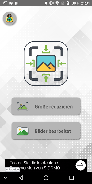 Bildgröße ändern Komprimieren Screenshot 0
