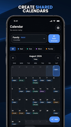 DutyWire Police Shift Calendar Screenshot 1