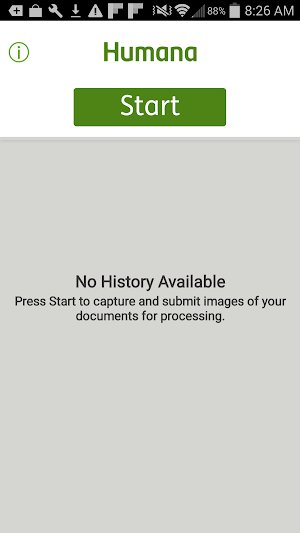 Humana Enrollment Document Transmitter Screenshot 0