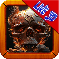 Skull Live Wallpaper HD 3D Mov