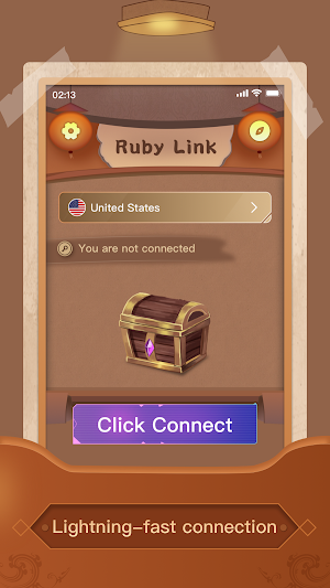 Ruby Link - Fast Aisle VPN Screenshot 0