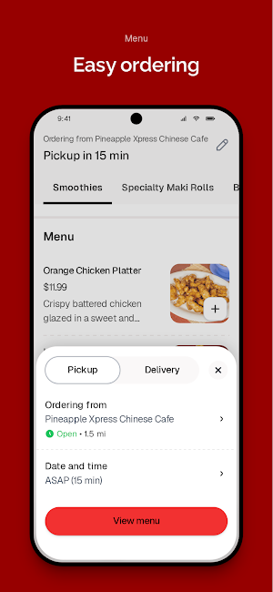 Pineapple Xpress Chinese Cafe Screenshot 2