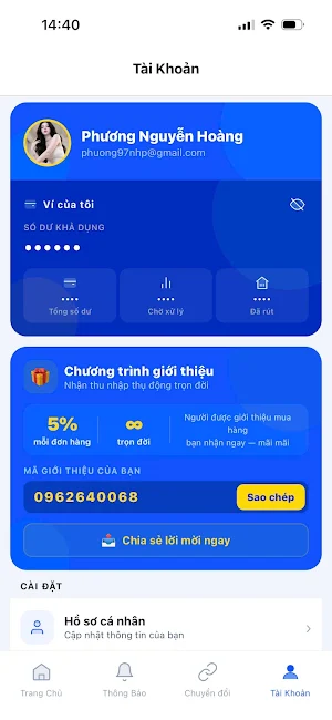 Heo Vàng: Mua Sắm & Hoàn Tiền Screenshot 1